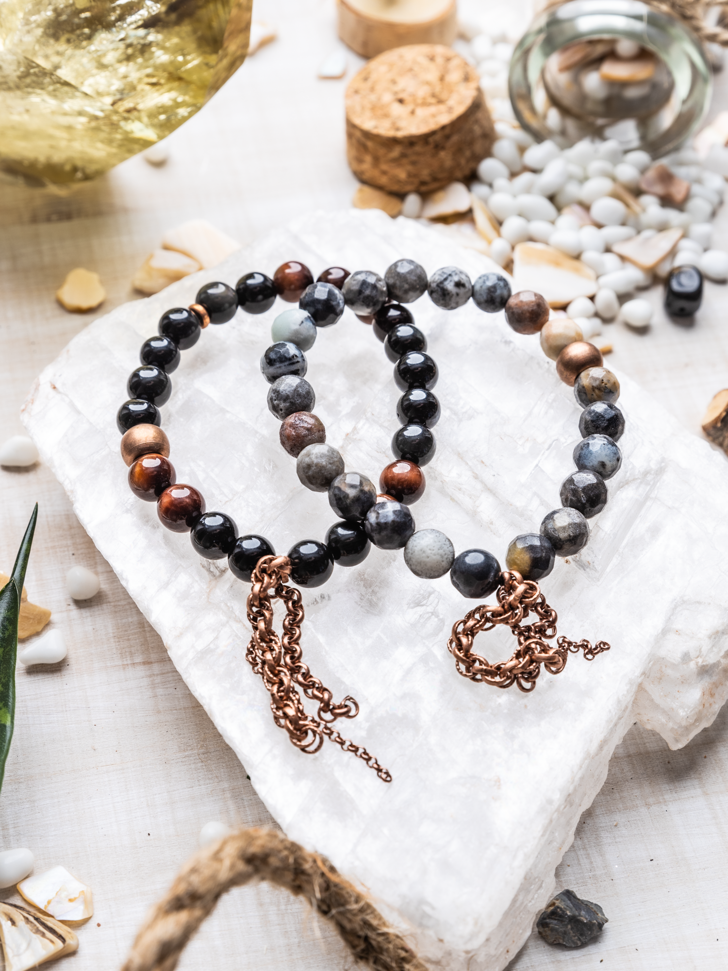 THE REVITALIZATION STACK ~ GEMSTONE BRACELETS