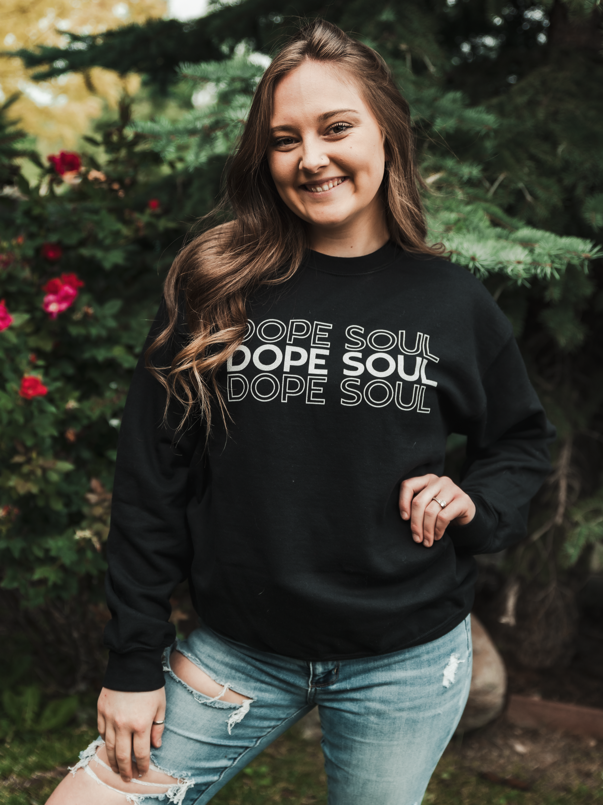 DOPE SOUL ~ STACKED SWEATSHIRT