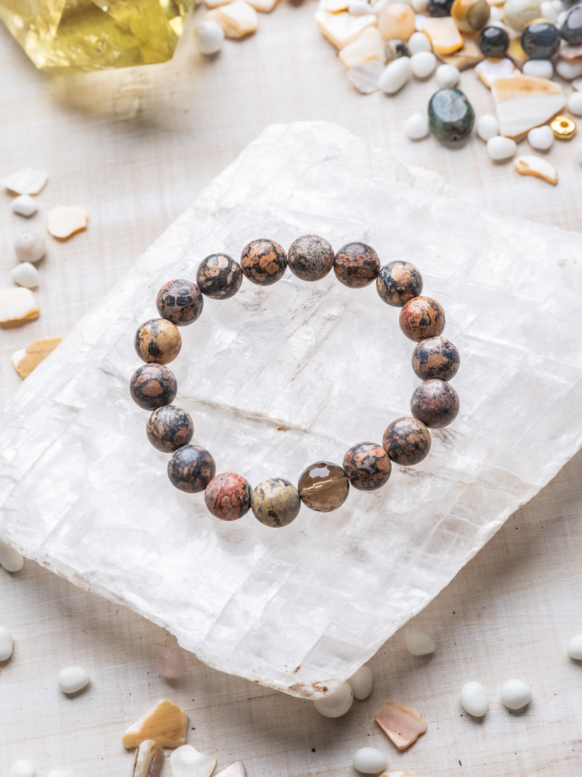 THE GROUNDED SERENITY ~ GEMSTONE BRACELET