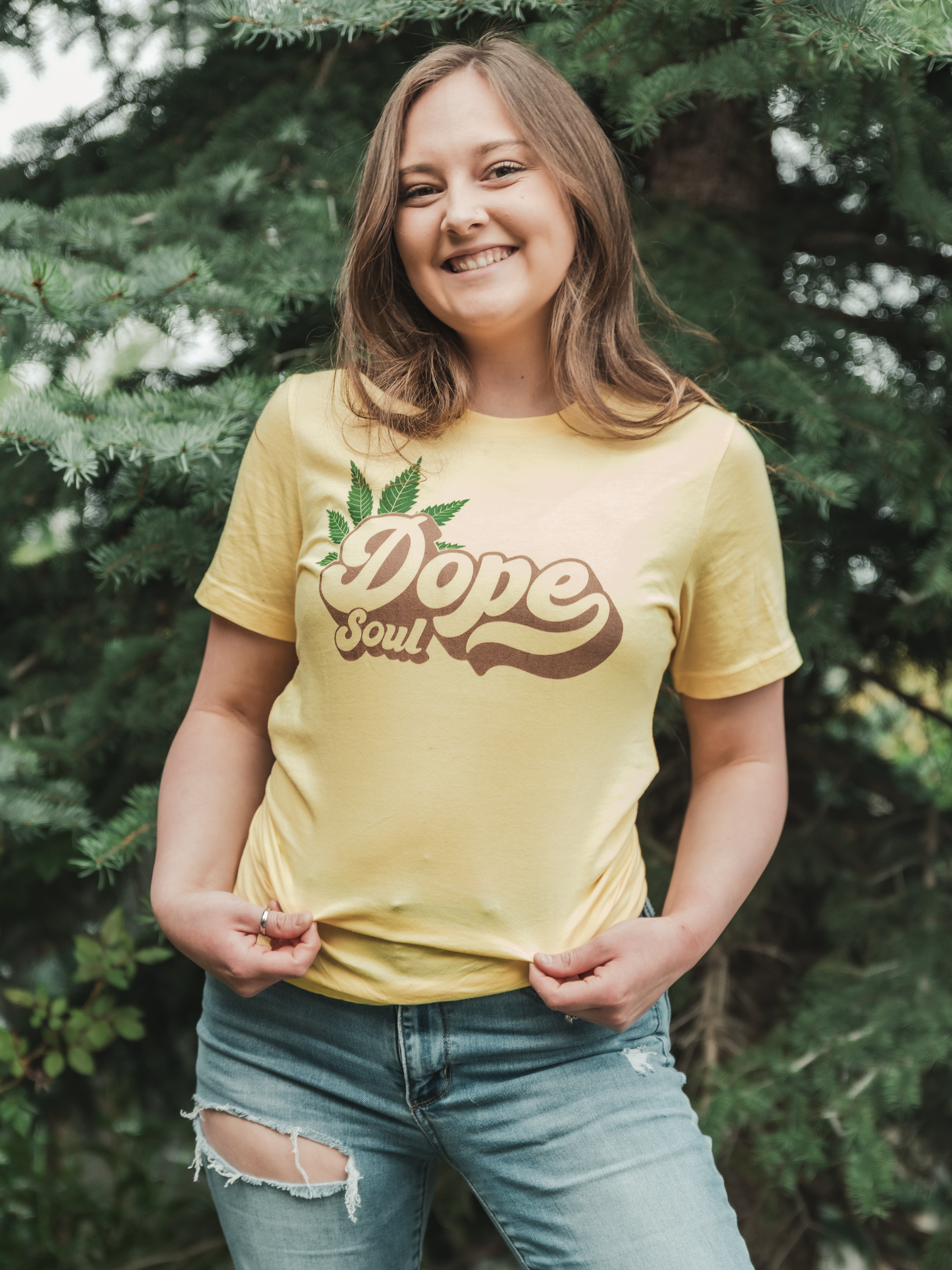 DOPE SOUL ~ EXCEPTIONALLY DOPE  70's T-SHIRT