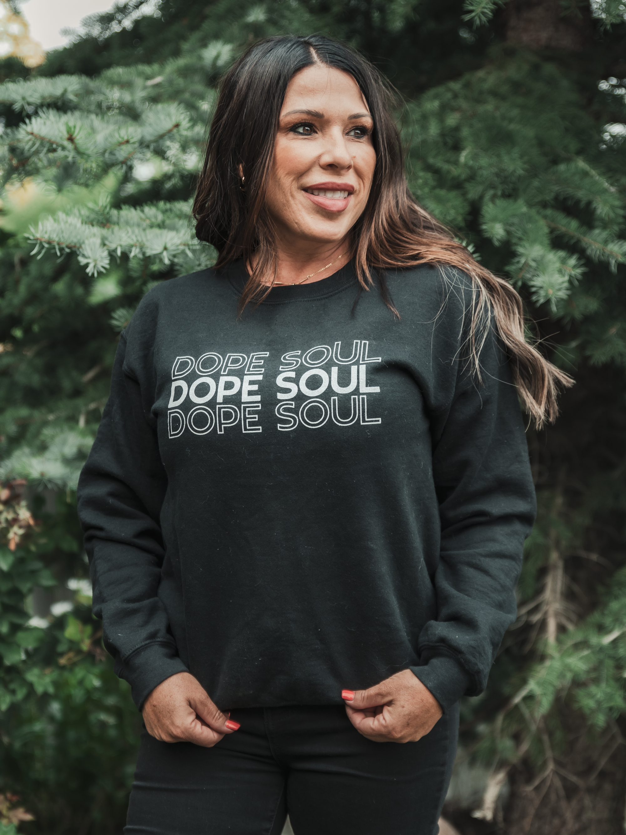 DOPE SOUL ~ STACKED SWEATSHIRT