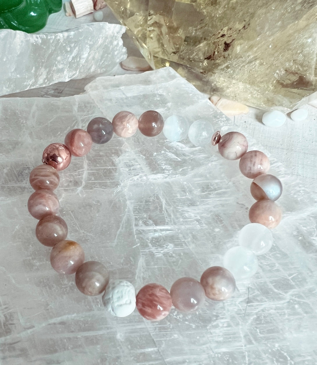 THE SOUL BALANCE STACK ~ GEMSTONE BRACELETS