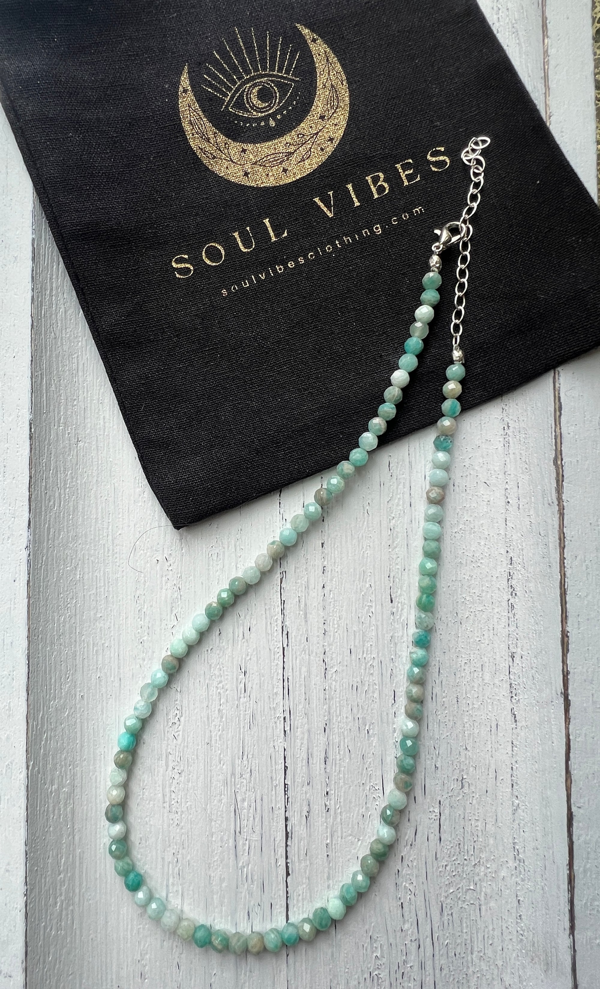 THE TRANQUILITY ~ NECKLACE (rounded stones)