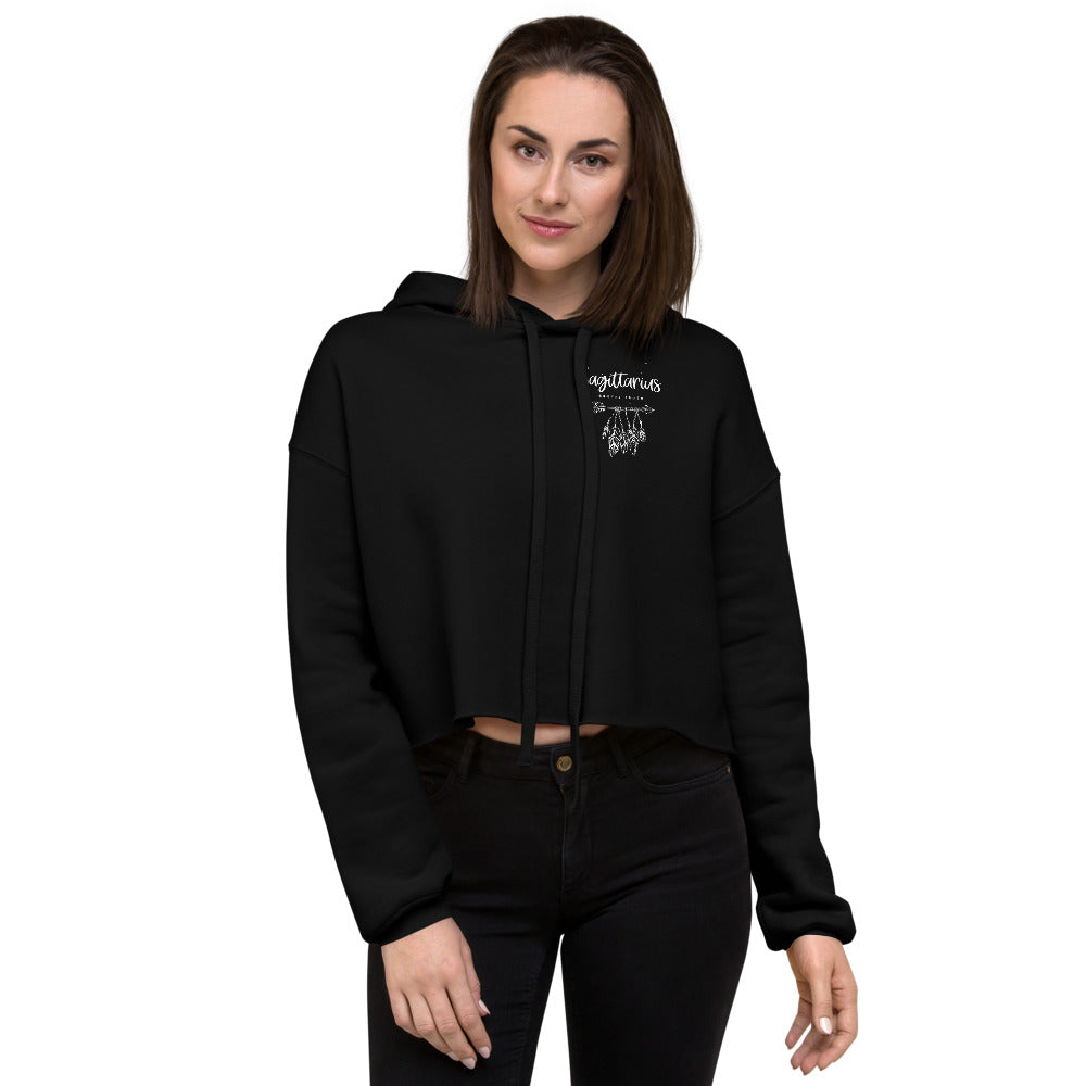 THE SAGITTARIUS CROP HOODIE ~ DARING