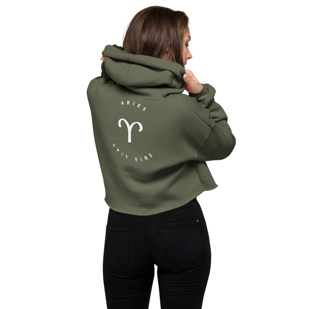 THE AQUARIUS CROP HOODIE ~ EMPOWERED