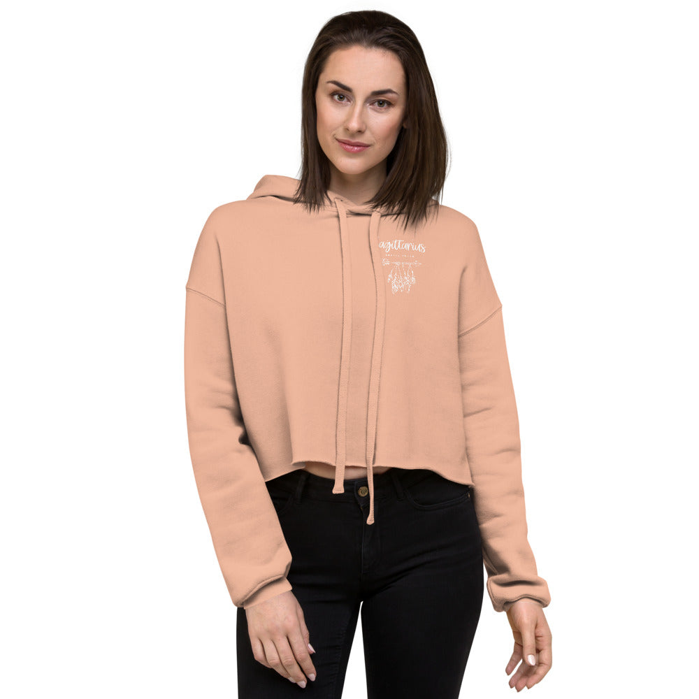 THE SAGITTARIUS CROP HOODIE ~ DARING