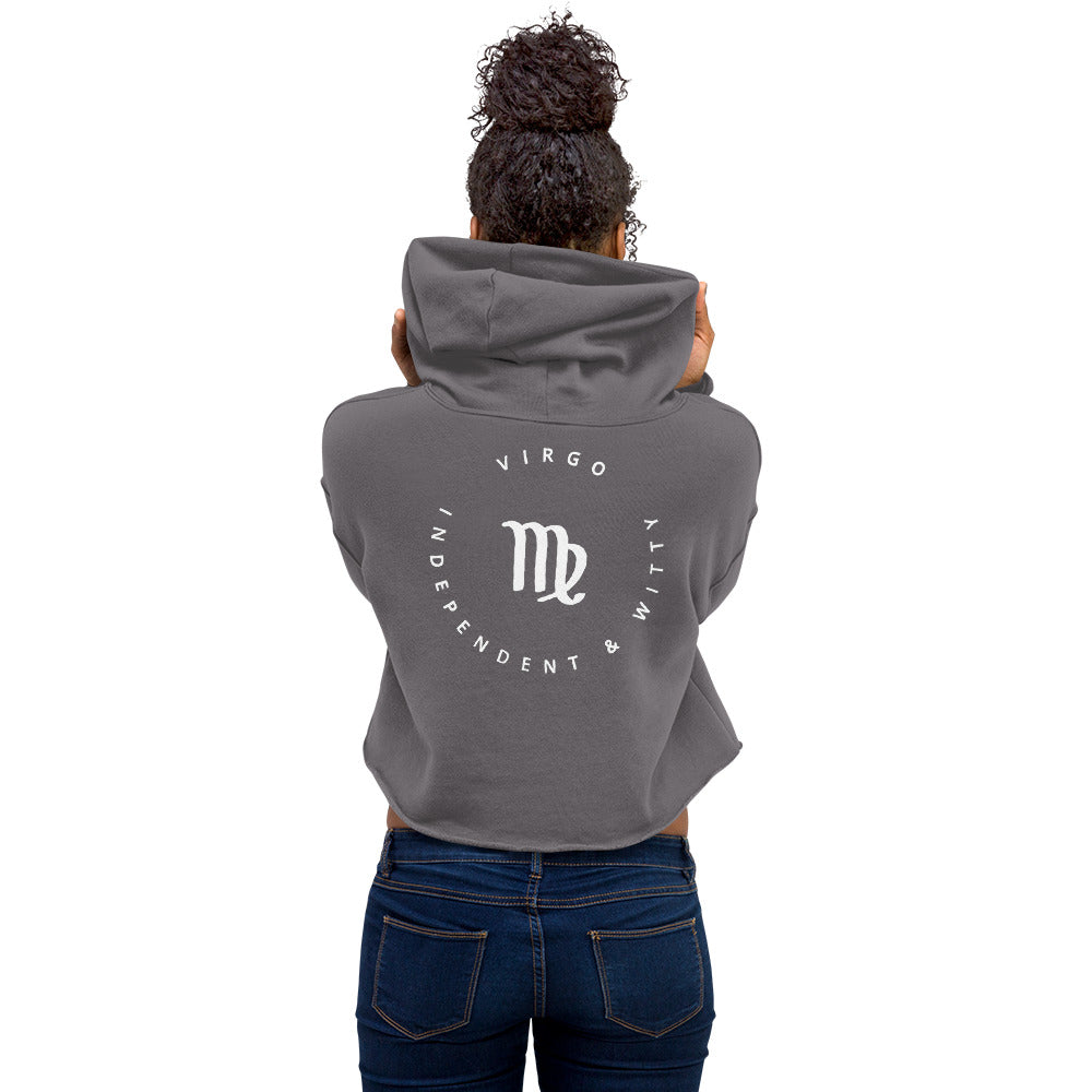 THE VIRGO CROP HOODIE ~ EFFICIENT