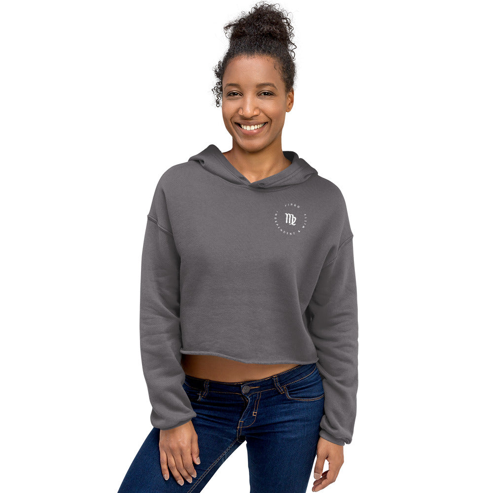 THE VIRGO CROP HOODIE ~ EFFICIENT