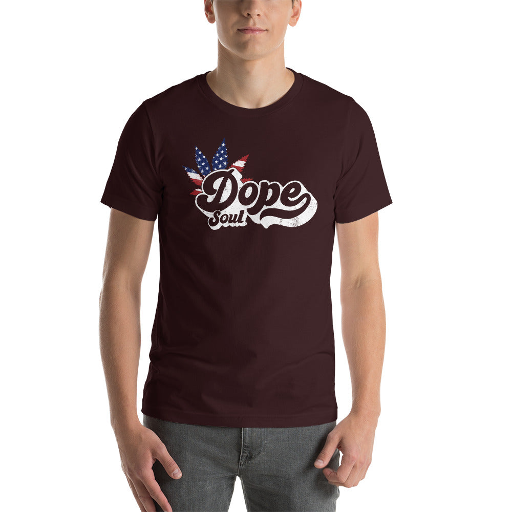 DOPE SOUL ~ AMERICAN FLAG T-SHIRT